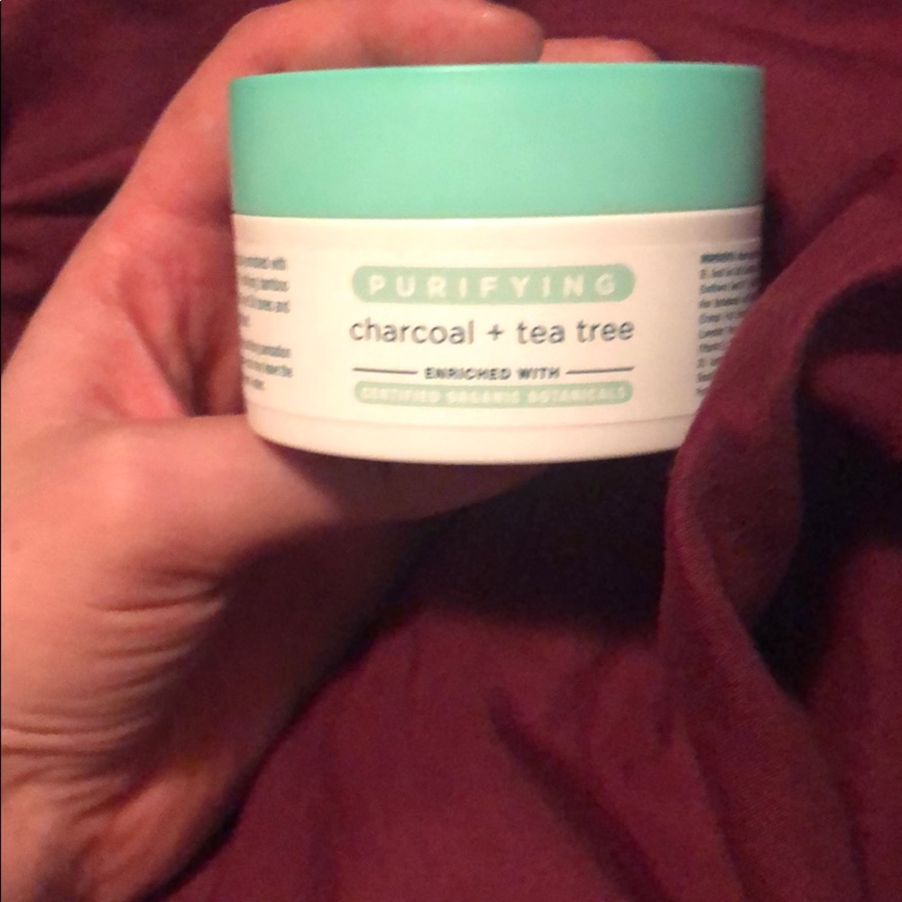 Clay face mask